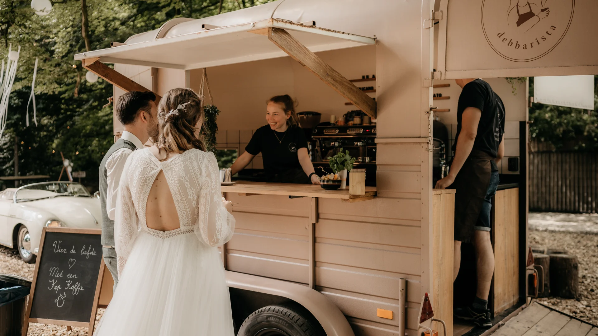 Koffie op bruiloften